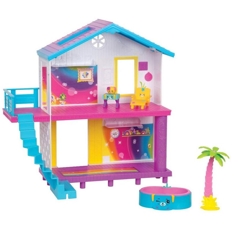 License 2 Play Inc Shopkins Happy Places Rainbow Beach House Playset