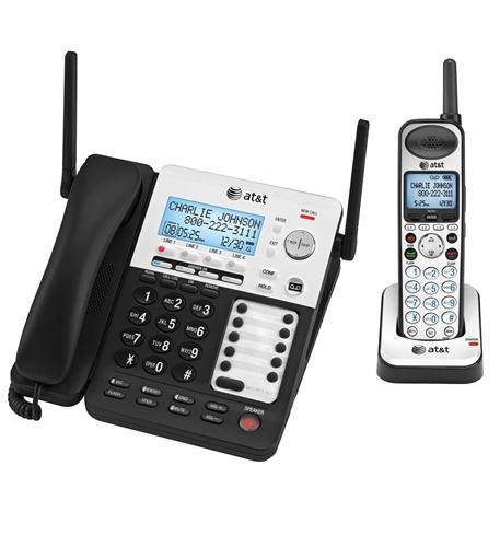 ATT ATT-SB67138 SynJ 4-Line Corded/Cordless SMB