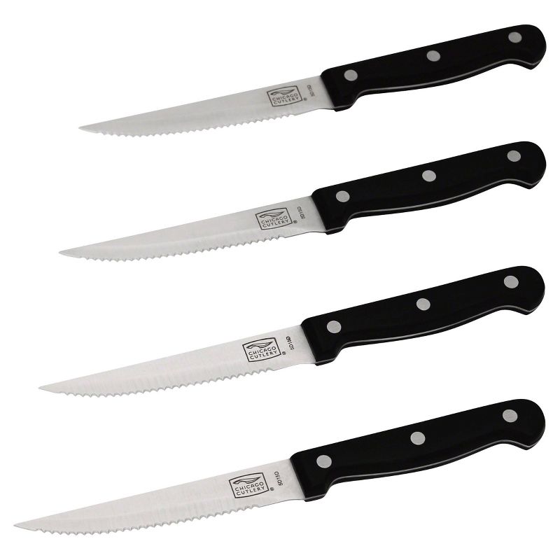 Chicago Cutlery Essentials 4pc 4.5" Steak Knives Set