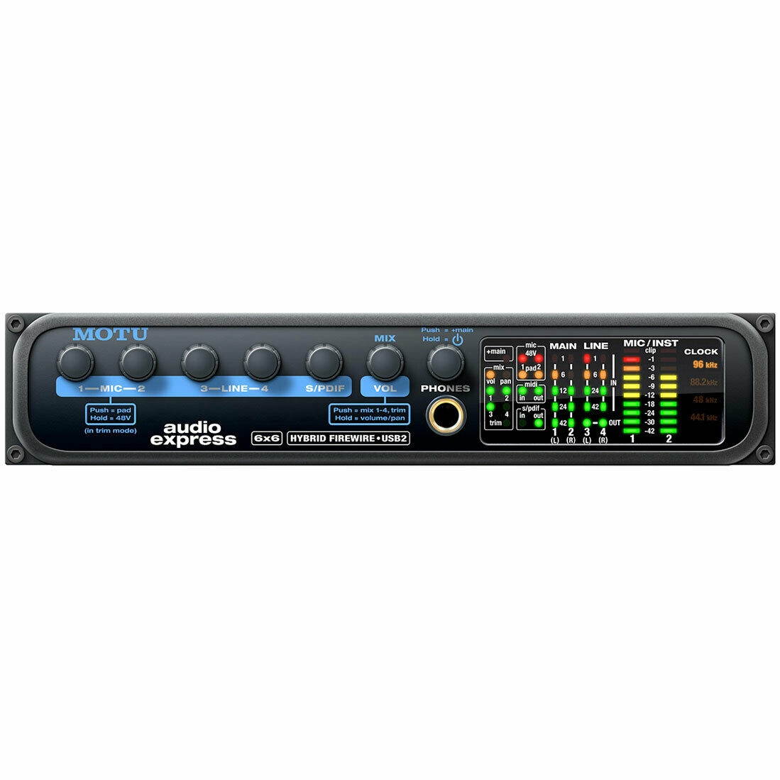 MOTU Audio Express FireWire / USB 2.0 Audio Interface