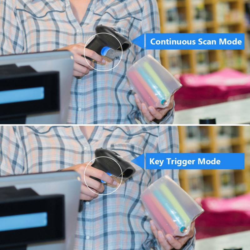 Eyoyo Wired 1D QR 2D barcode scanner, handheld USB Wired Bar Codes Reader CCD PDF417 Data Matrix Bar Code Image Automatic Scanning Compatible with Windows xp/7/8/10 Mac OS Linux