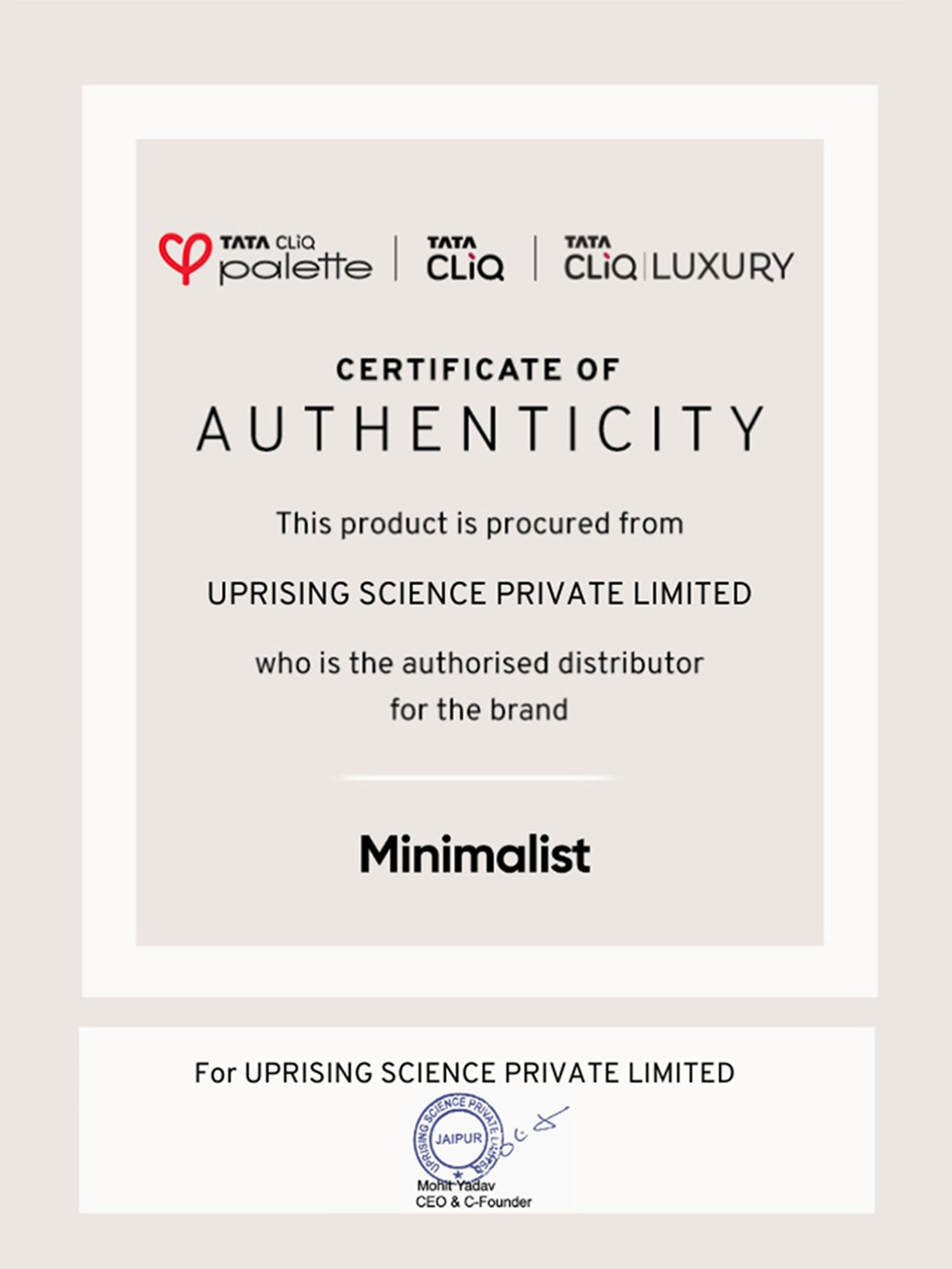 Minimalist CPH Complex + Oligopeptide 0.8% Anti-Dandruff Serum - 50 ml