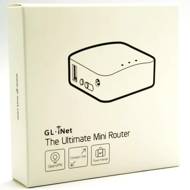 GL.iNet GL-MT300N-V2 MT7628NN 300Mbps Wireless Mini WiFi Router WiFi Repeater OPENWRT Firmware Travel Router 16MB Rom/128MB RAM