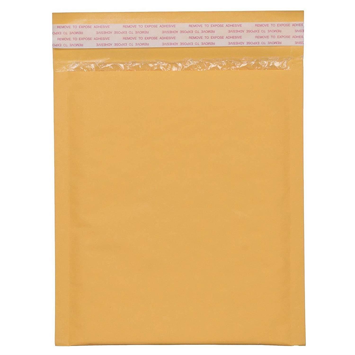 Sales4Less #000 4X8 Kraft Bubble Mailers Padded Shipping Envelopes Self Seal Pack of 25