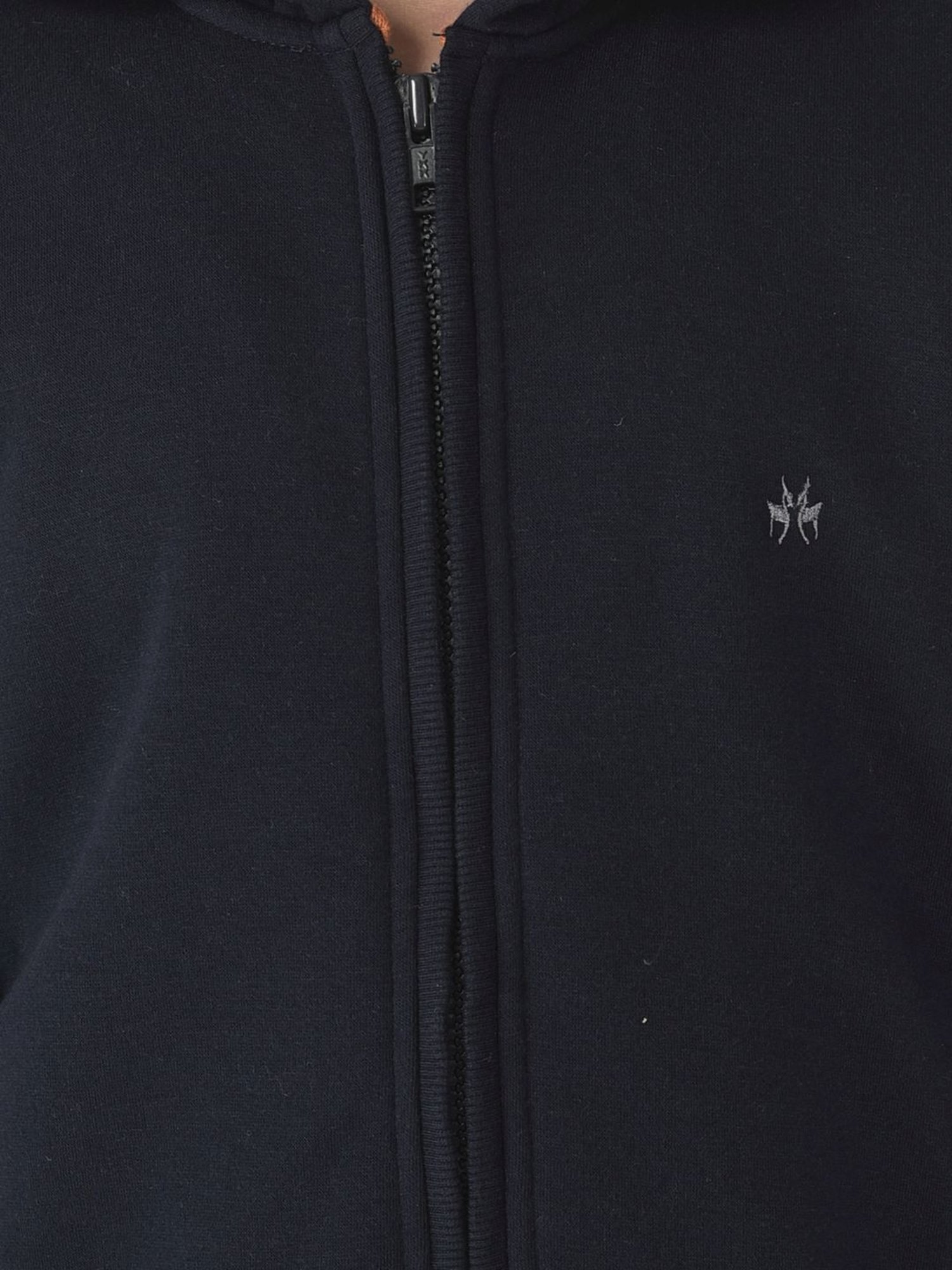 Crimsoune Club Kids Navy Regular Fit Full Sleeves Sweatshirt