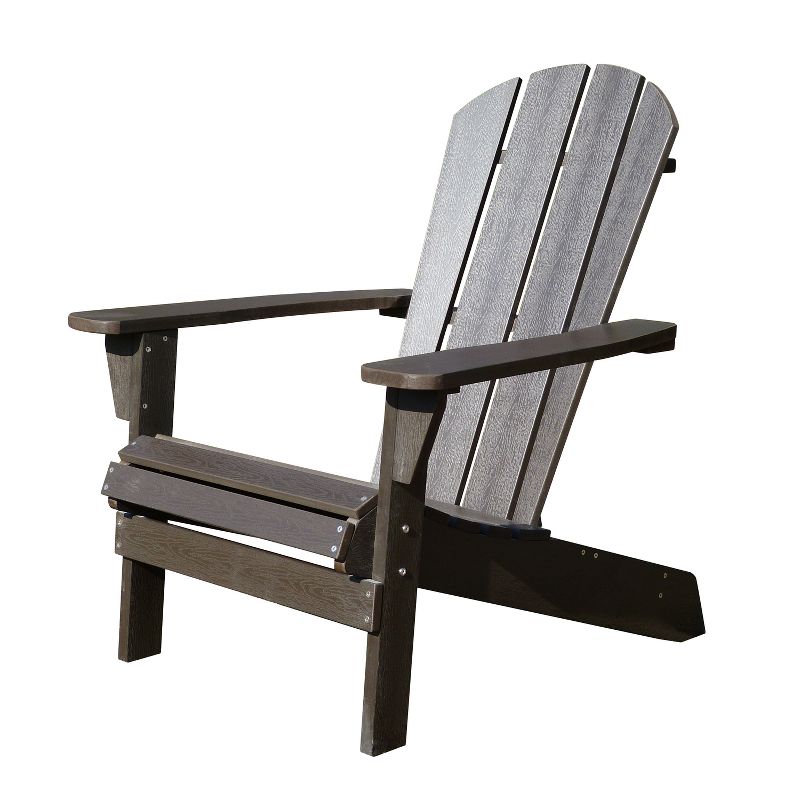 Faux Wood Adirondack Chair - Espresso - Merry Products