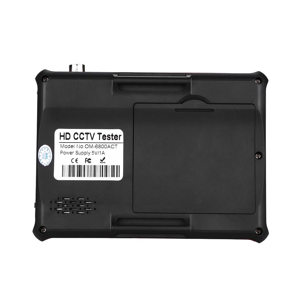 5''CCTV Camera Tester Monitor8MP 1080P 4 in 1 TVI CVI AHD CVBS Test Portable