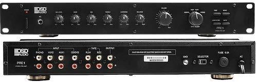 OSD Audio Pre-1 High Definition Preamplifier &ndash; Multi Source Select Phono Ready