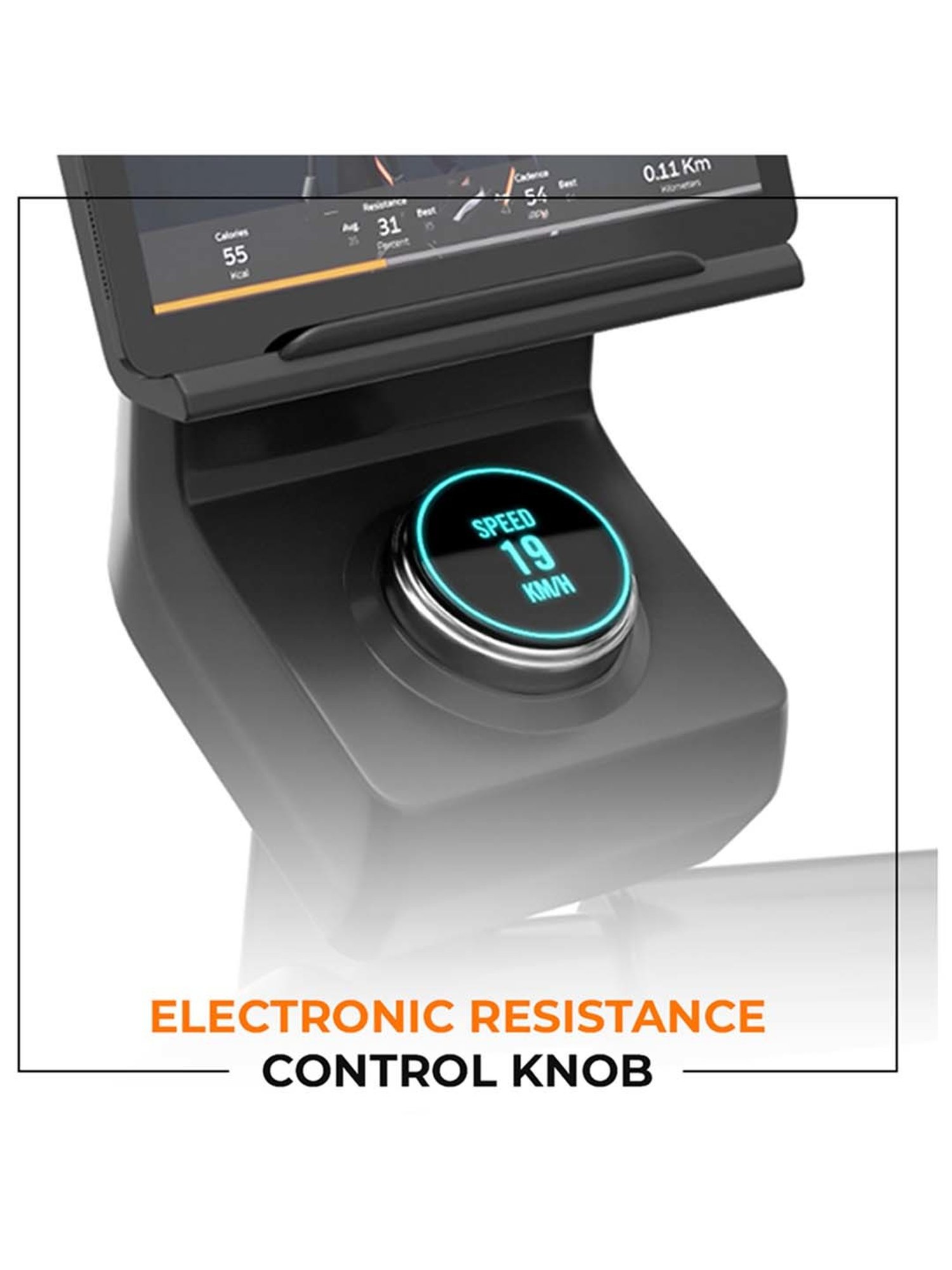 PowerMax Fitness B-S2 Spin Bike (Black)