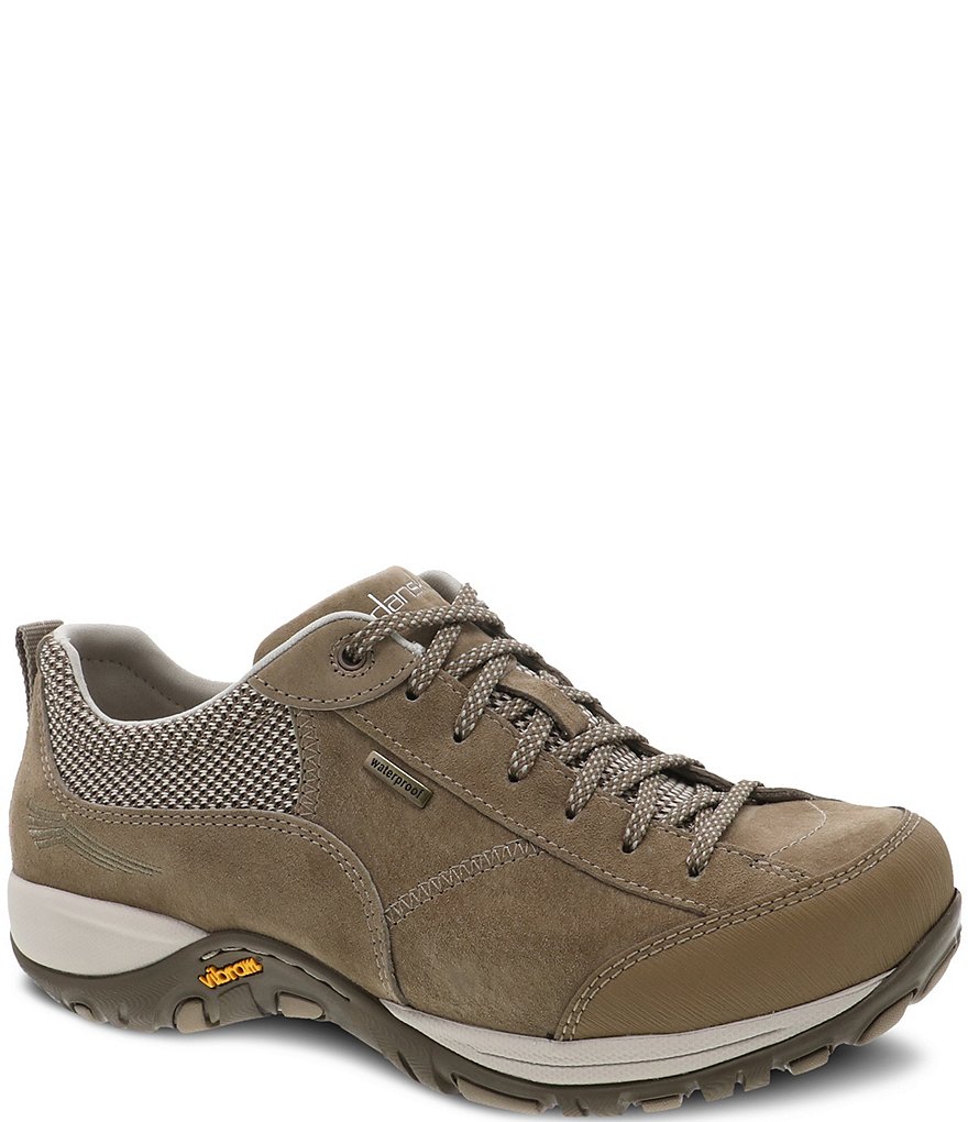 Dansko Women's Paisley Suede Waterproof Lace-Up Sneakers