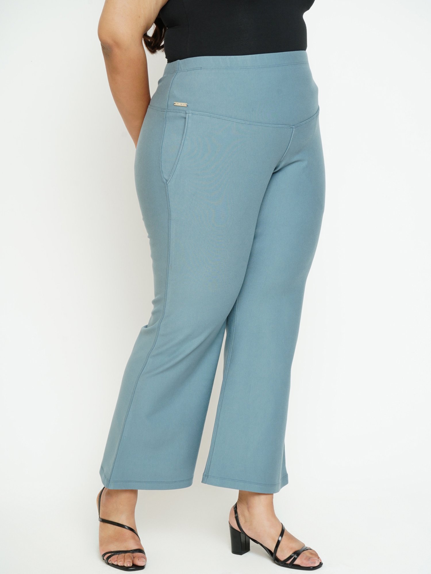 Amydus Blue High Rise Pants