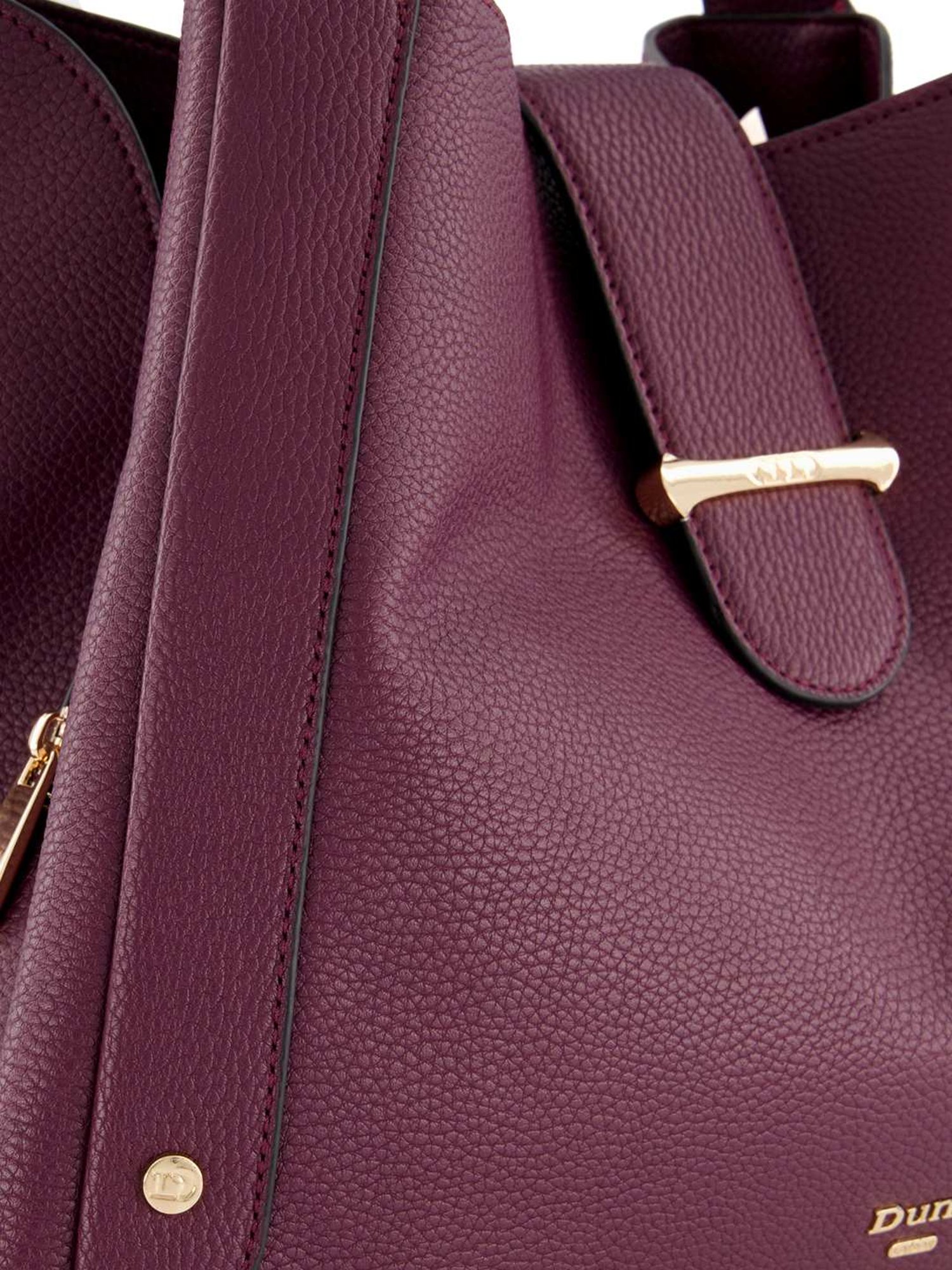 Dune London Dixen Purple Solid Medium Shoulder Handbag