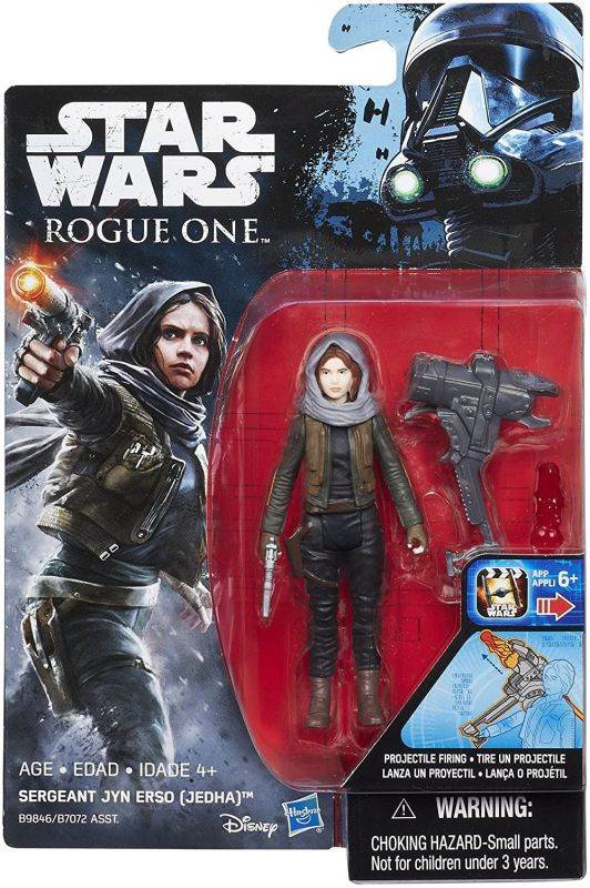 Star Wars Rogue One Sergeant Jyn Erso Jedha Figure by Hasbro