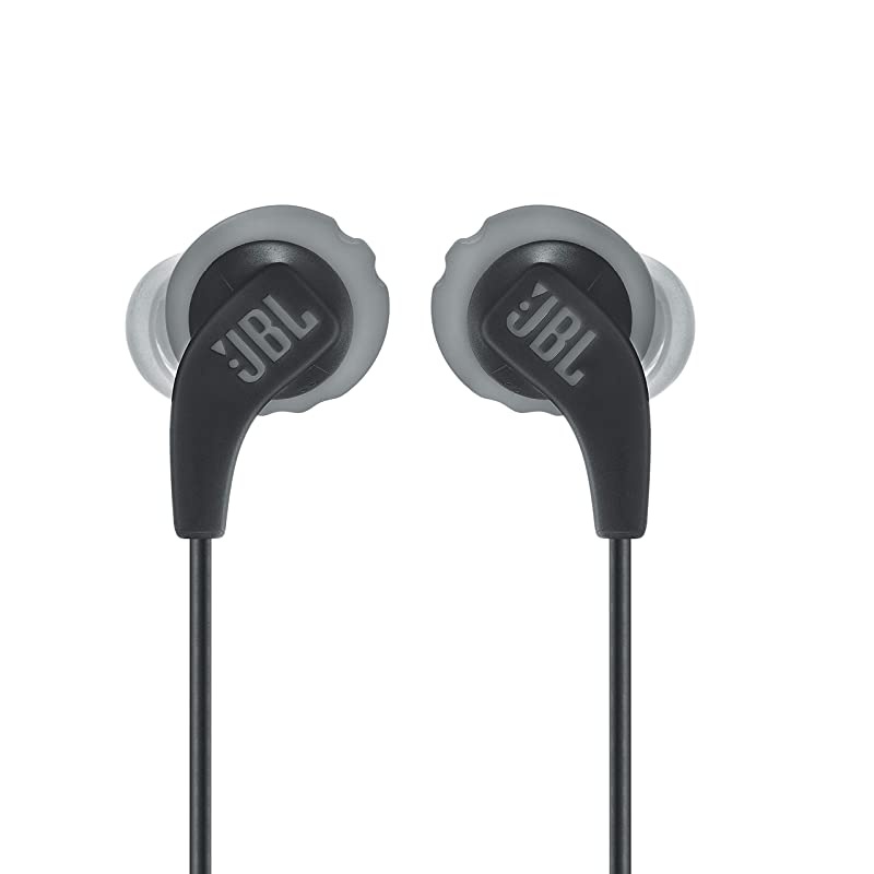 Endurance Run, In-Ear Sport Headphone with One-Button Mic/Remote - Black