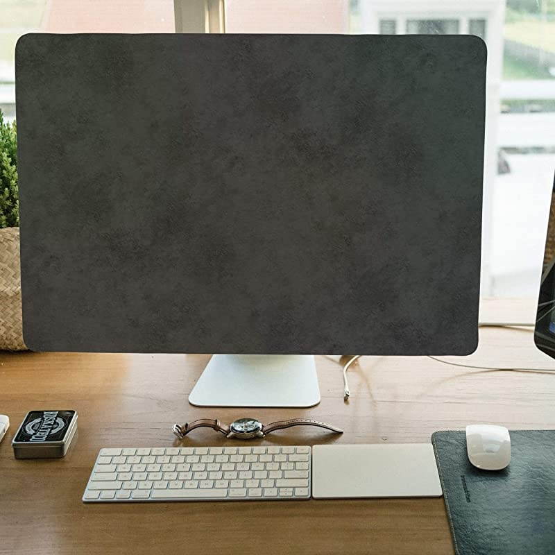 Compatible with iMac 27 inch Dust Cover Release 2020 2019 2017 Models A2115 A1862 A1419 A1312 Retina 5K 4K Computer Monitor Dust Covers Screen Protector, Gray