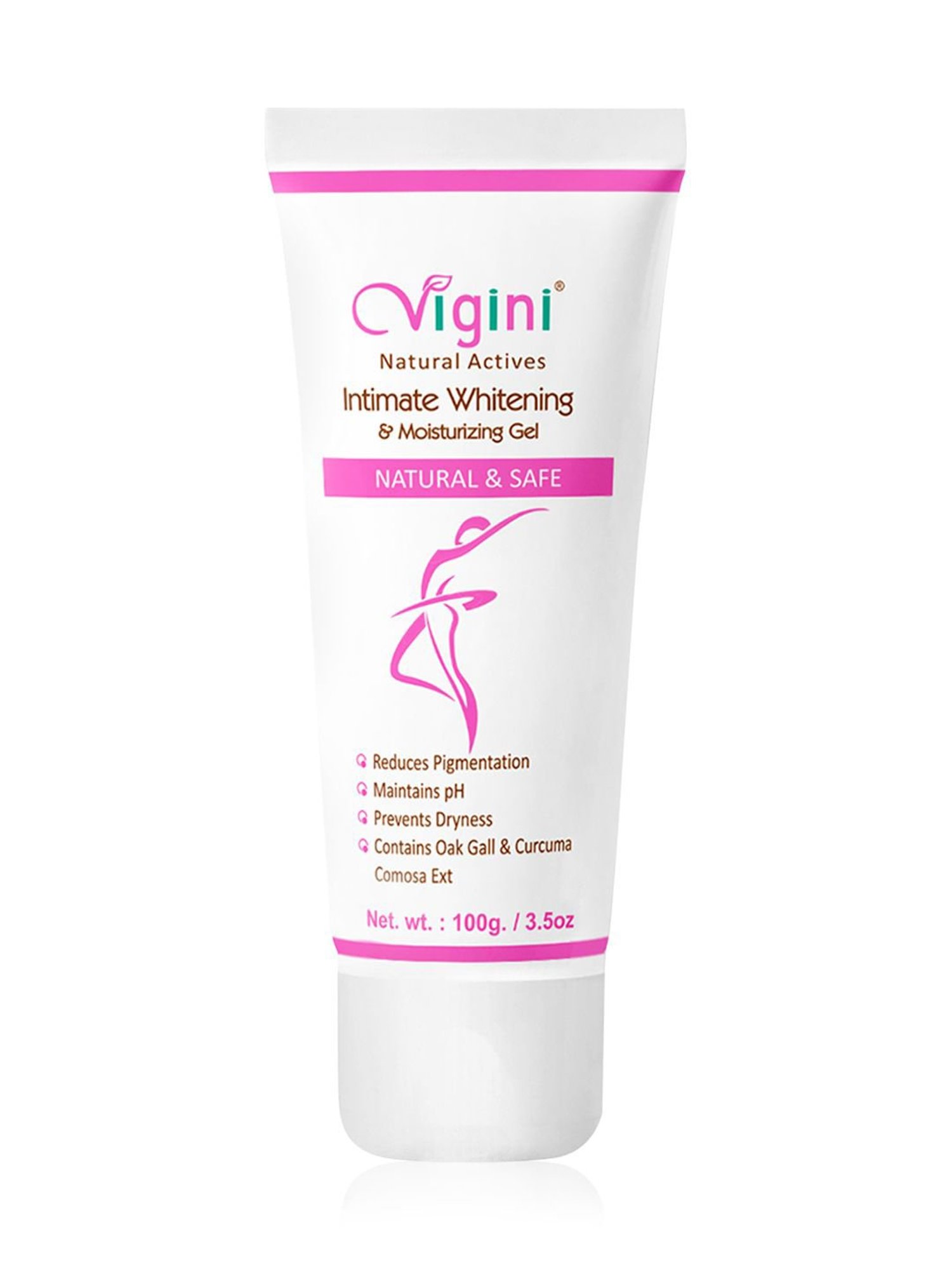 Vigini 100% Natural Actives Intimate Whitening & Moisturizing Gel - 100 gm
