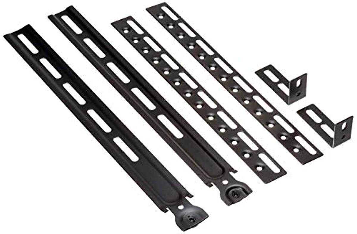 AVF EAK90-E Universal Soundbar Mount for Mounting Soundbar Above or Below TV, Black