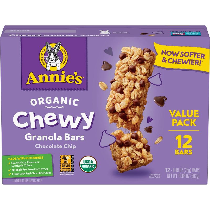 Annie's Chocolate Chip Chewy Value Pack - 10.6oz