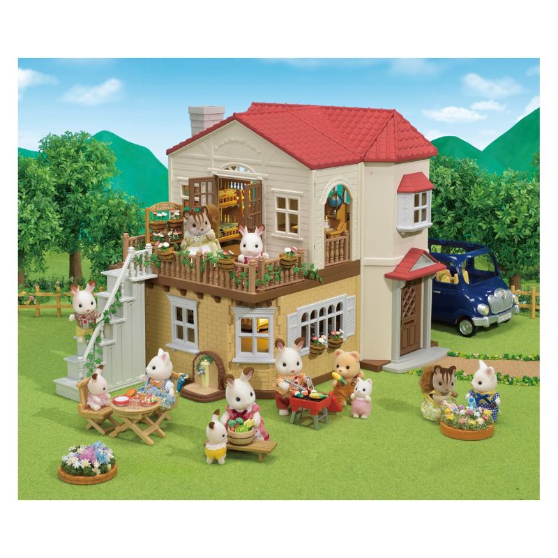 Calico Critters Red Roof Country Home Gift Set