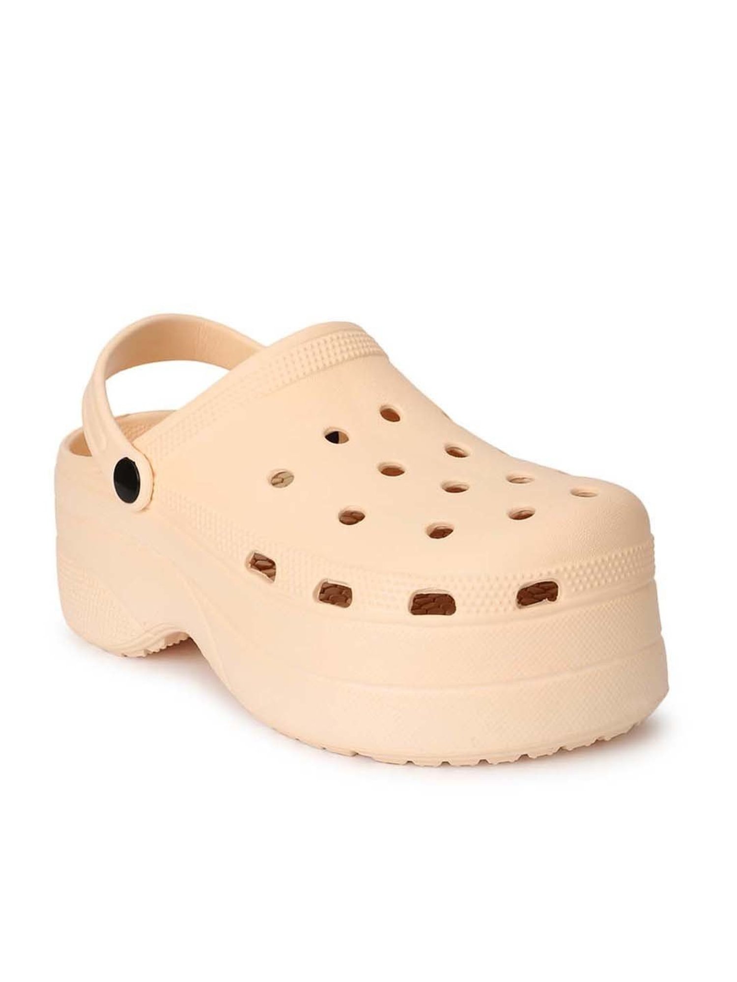 Truffle Collection Women's Beige Back Starp Clogs