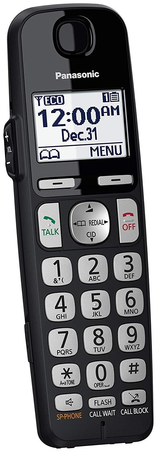 Panasonic Accessory Cordless Handset (KX-TGEA40B1) Panasonic KX-TGE433B/KX-TGE445B Telephone Models