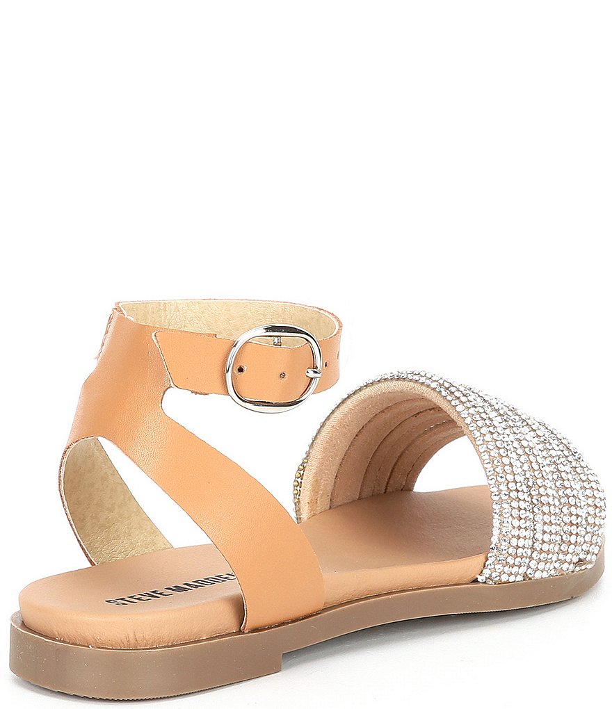 Steve Madden Girls' J-Drips Rhinestone Embellished Sandals (Youth)