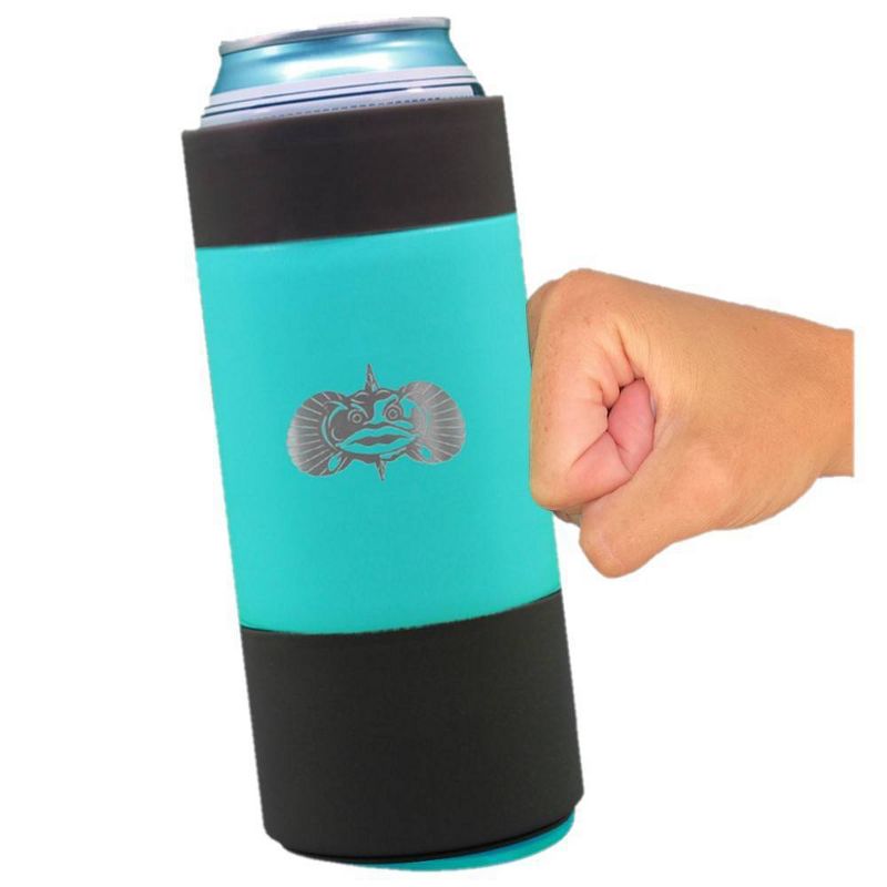 Toadfish Non-tipping SLIM CAN Cooler - Teal