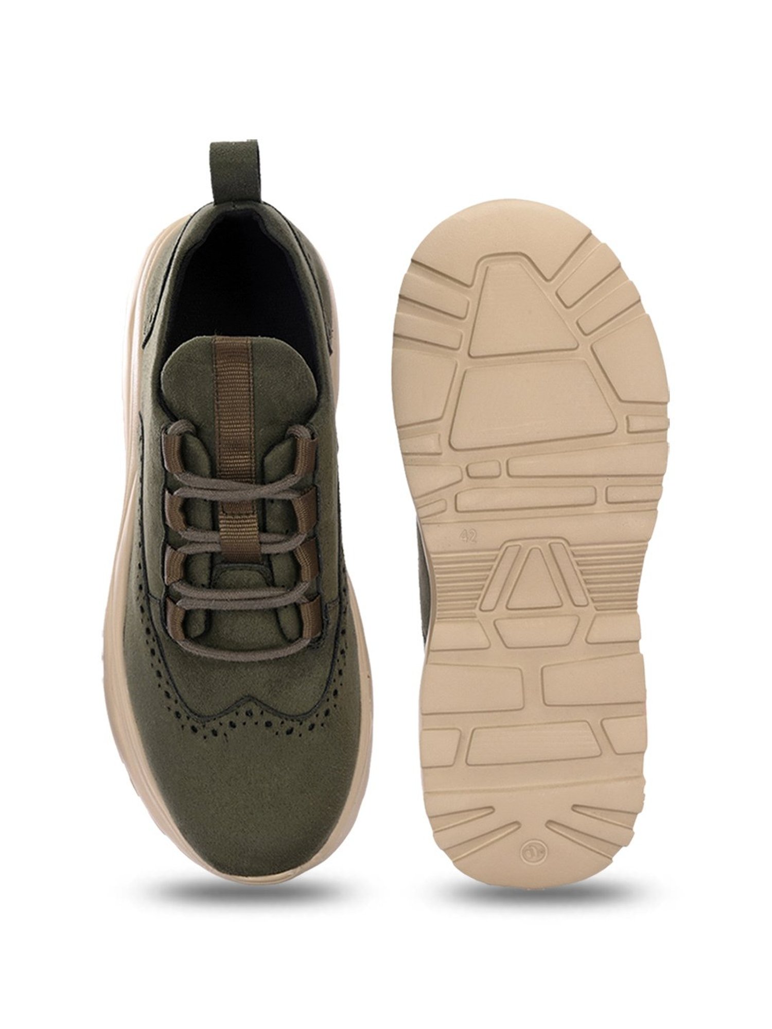 Hoversole Men's Gravity Green Casual Sneakers