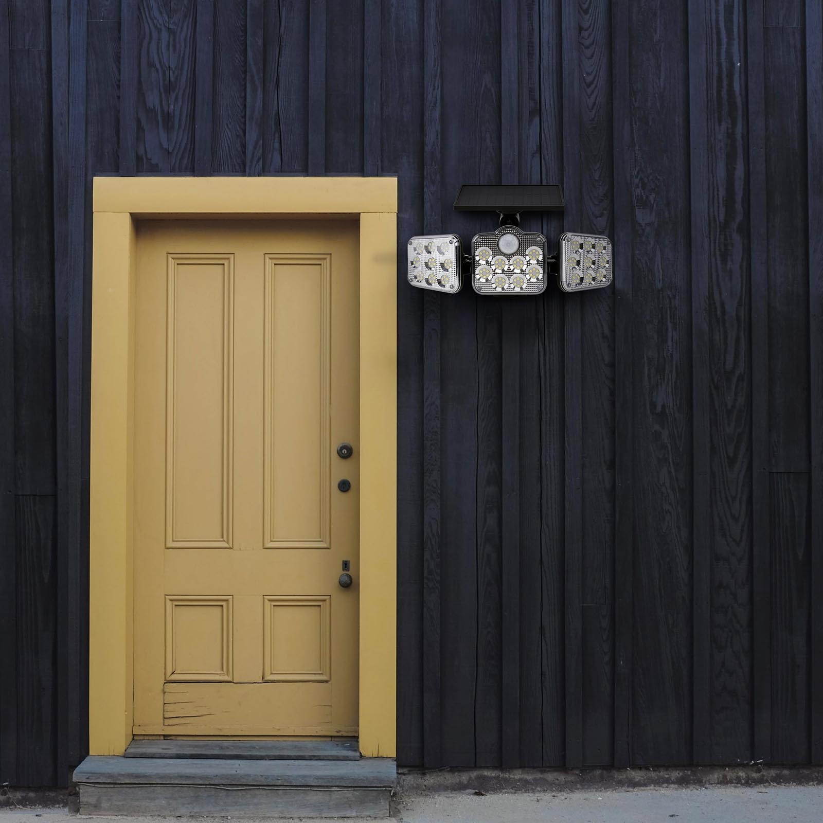 1Pc Waterproof Intelligence Wall Light Wall Light Wall Lamp Solar Light for Home Street Yard