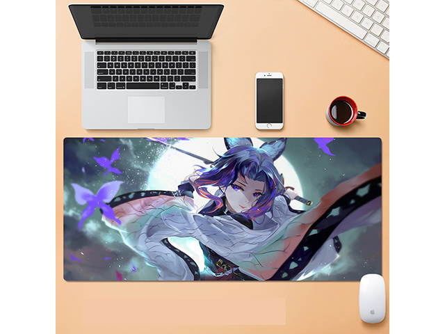 Demon Slayer Mouse Pad Anime Mouse Pad Stitched Edges Waterproof Gaming Mouse pad