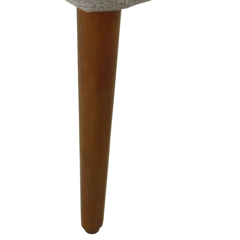 Hemet Gayle Side Chair Woven Gray - HomePop