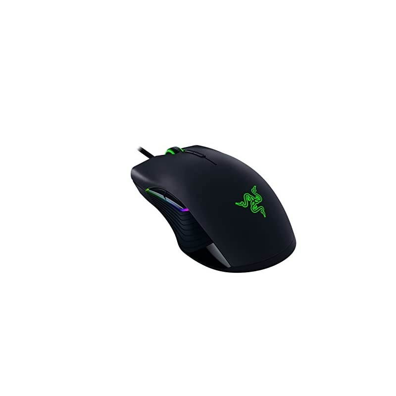 Lancehead Tournament Edition Ambidextrous Gaming Mouse 16K DPI Optical Sensor Chroma RGB Lighting 8 Programmable Buttons Mechanical Switches Classic Black