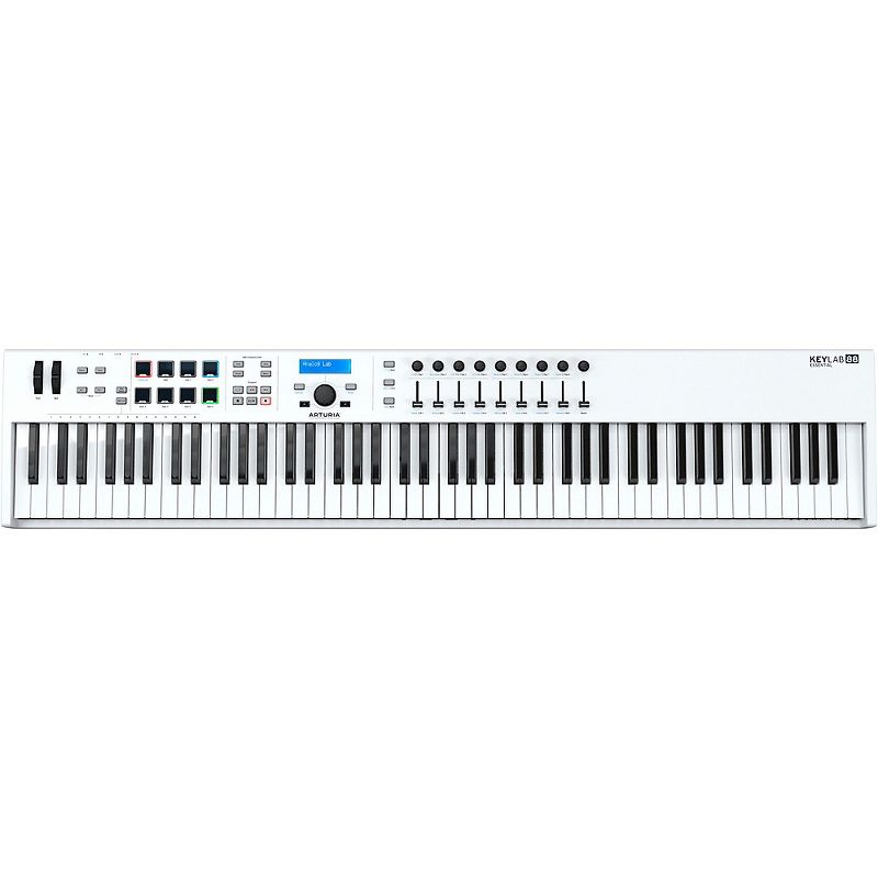 Arturia KeyLab Essential 88 MIDI Keyboard Controller White
