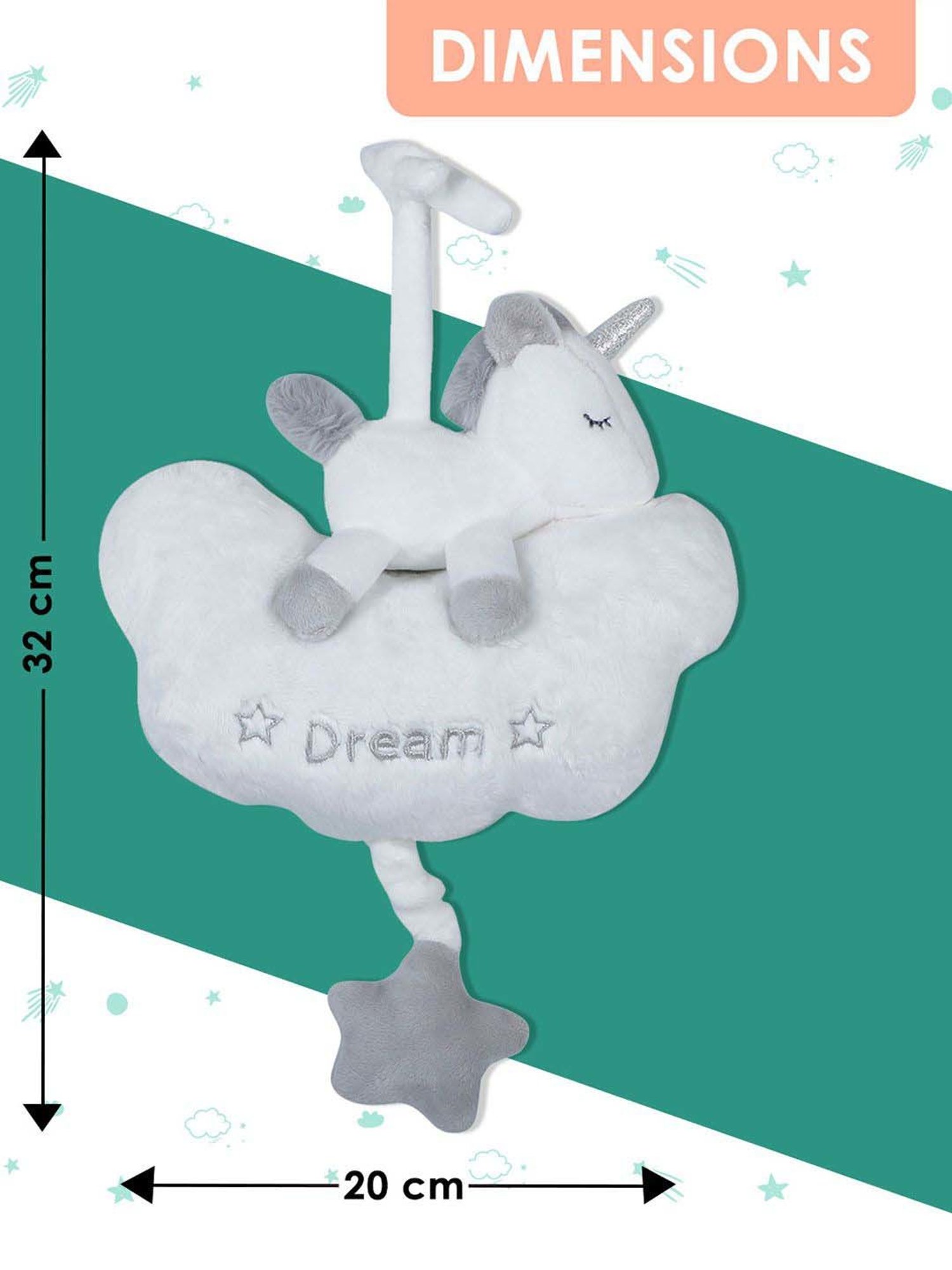 Baby Moo Kids White Pulling Toy