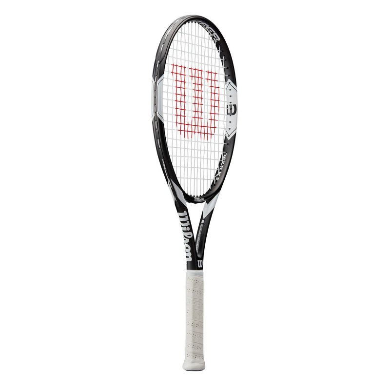Wilson Team Federer 105 Tennis Racket - White/Black
