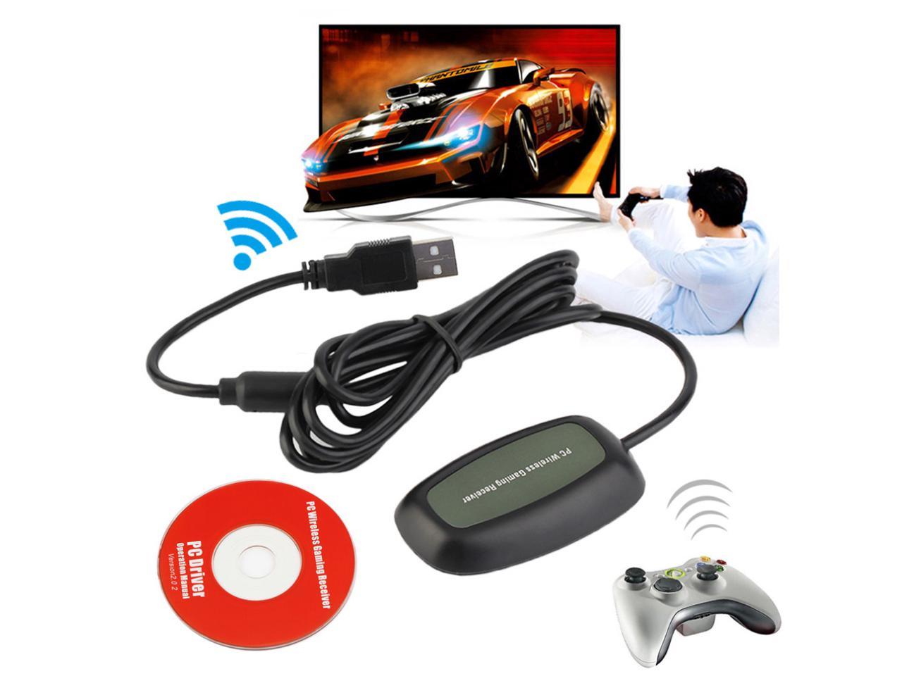 Xbox 360 Wireless Gaming Controller Receiver Adapter for Xbox 360/ Windows PC Gaming