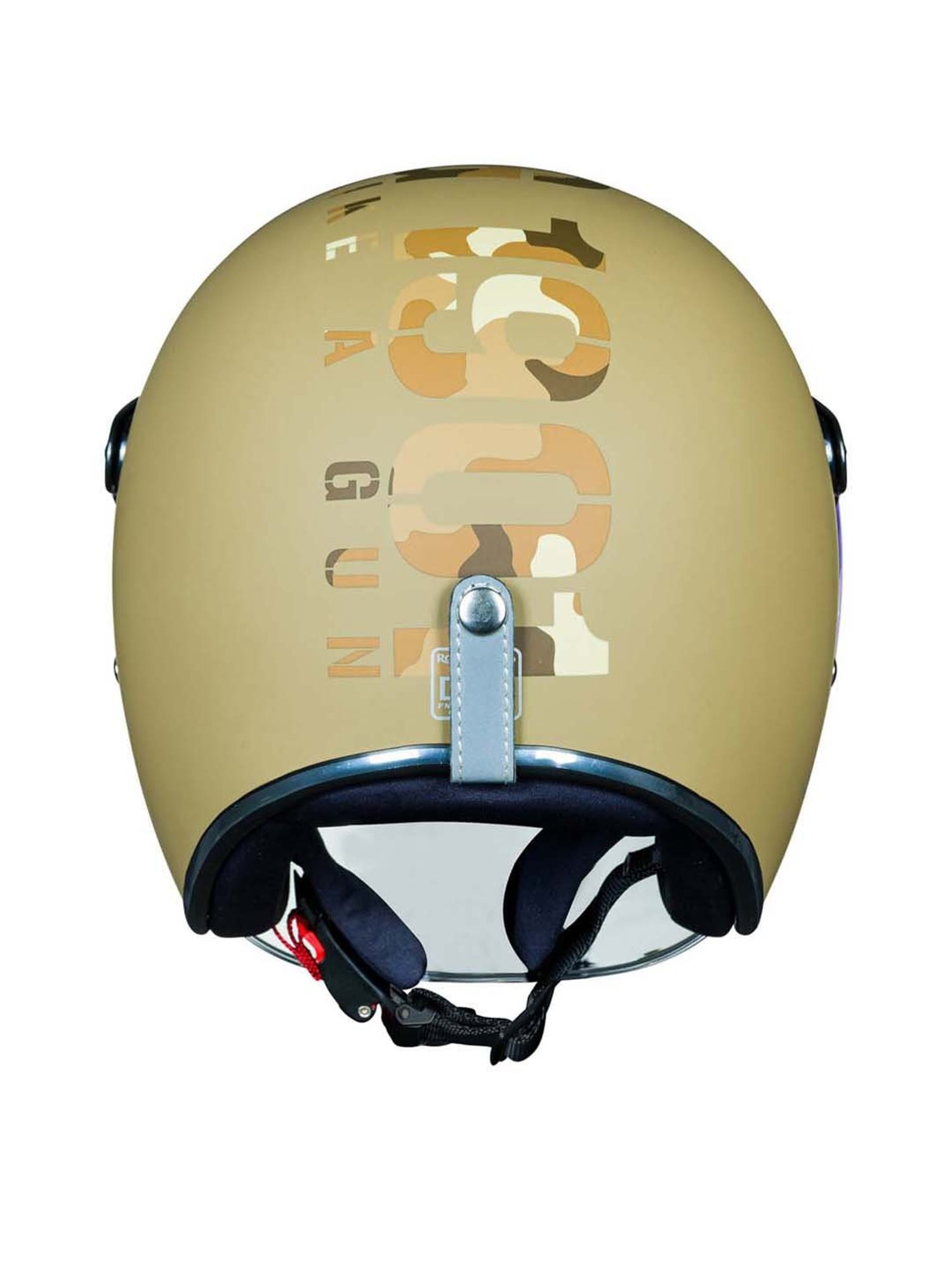 Royal Enfield Camo MLG Bobber Open Face Helmet Khaki - L