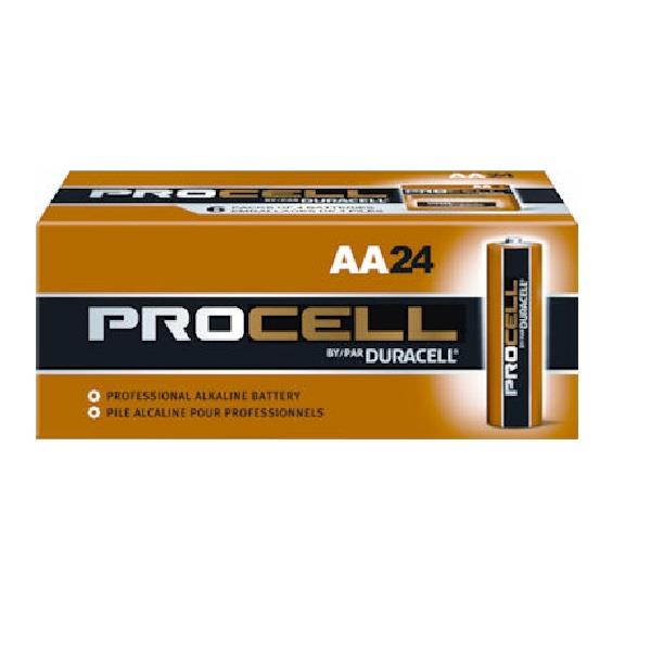 Duracell - DURPC1500 - Procell Alkaline - AA Batteries - 24 Pack