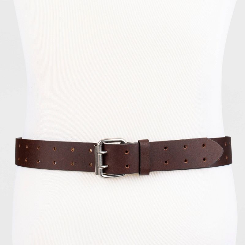 Dickies Men's Roller Buckle Belt - Brown 34