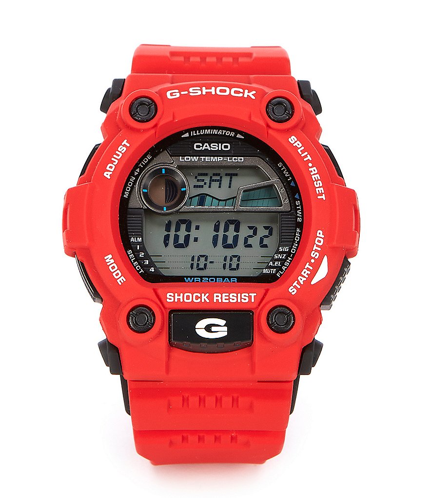 G-Shock Red Digital Shock Resistant Watch