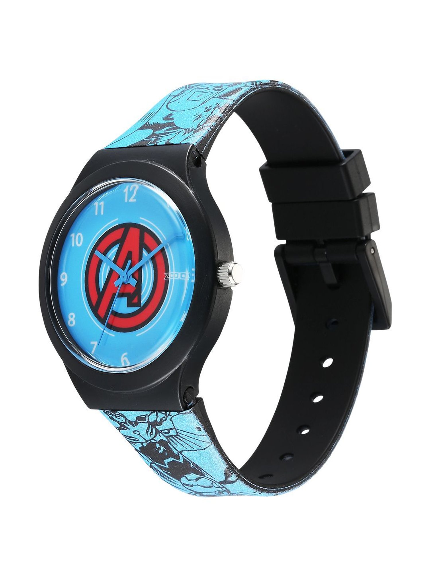 Zoop 16018PP03 Disney Kids Analog Watch with 3 Straps