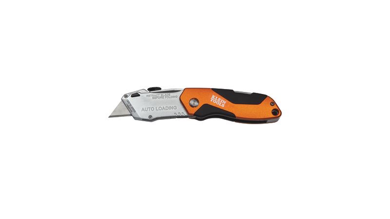 KLEIN TOOLS 44130 Folding Utility Knife, Retractable, Utility, General Purpose,