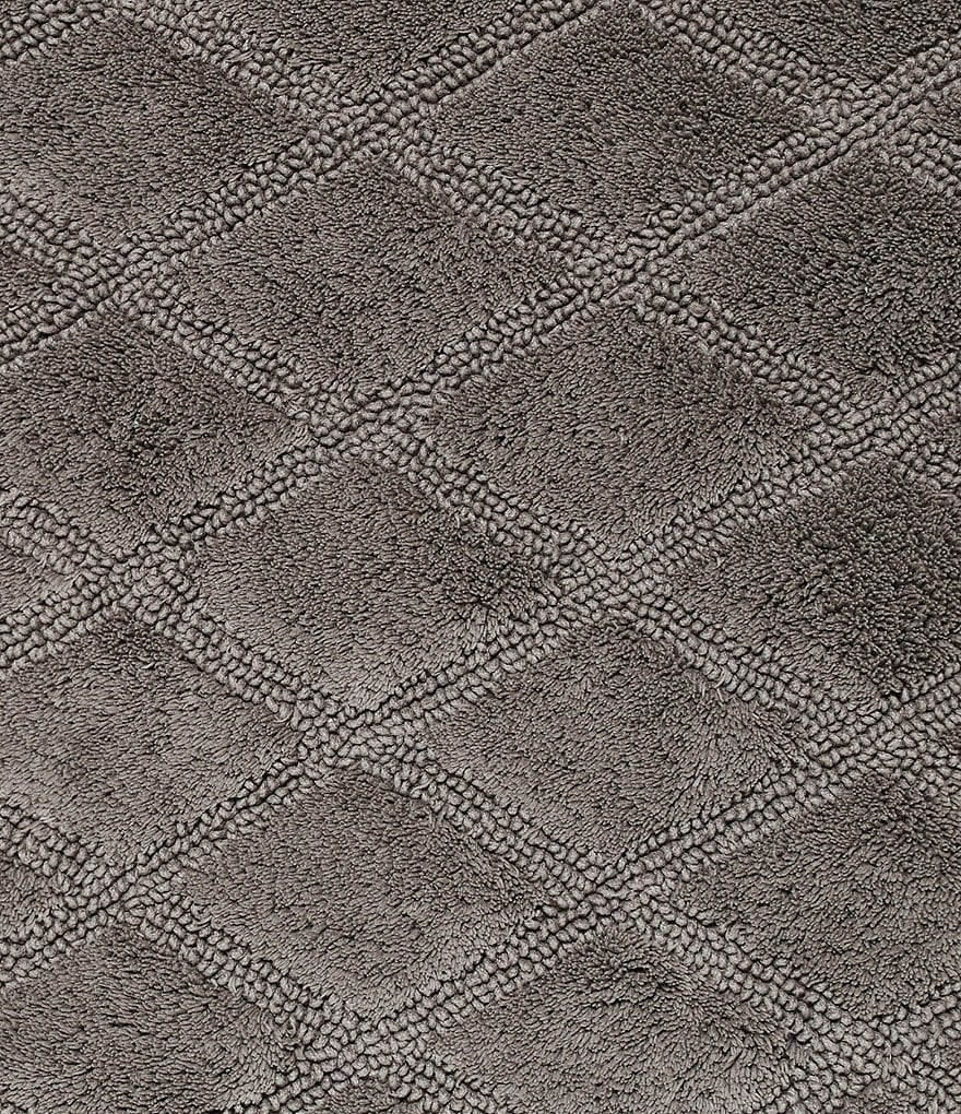 Vera Wang Tufted Diamond Reversible Bath Rug 2-Piece Set