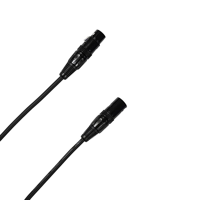 XLR Male to XLR Female Microphone Cable (3 Feet 2Pack)