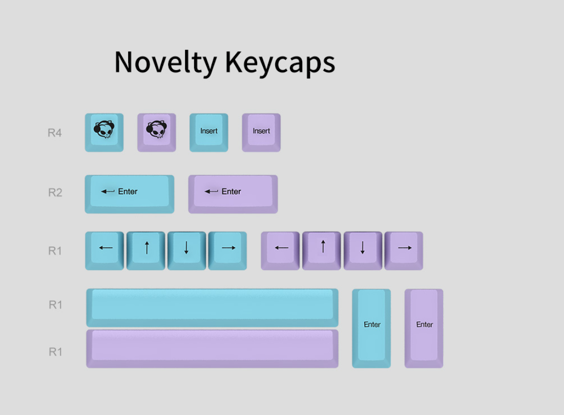 Akko 3108V2 Sailor Moon Gaming Mechanical Keyboard Pink Switch Double Shot Dye Sub PBT Keycaps NKRO Detachable USB Type-C Pink Cat Paw