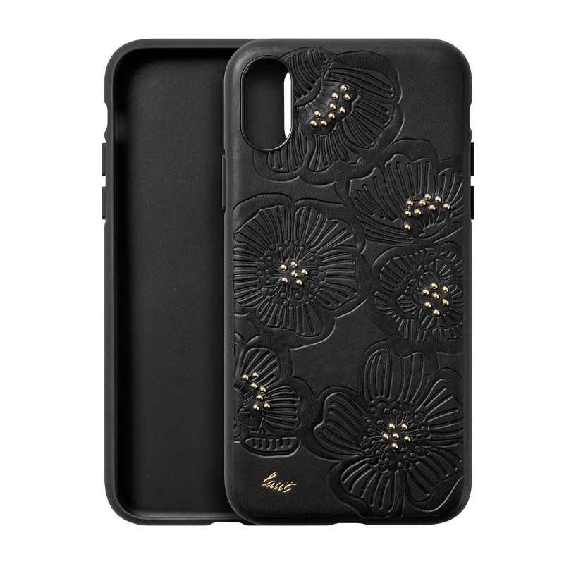 LAUT Apple iPhone XS Max Flora Case - Black