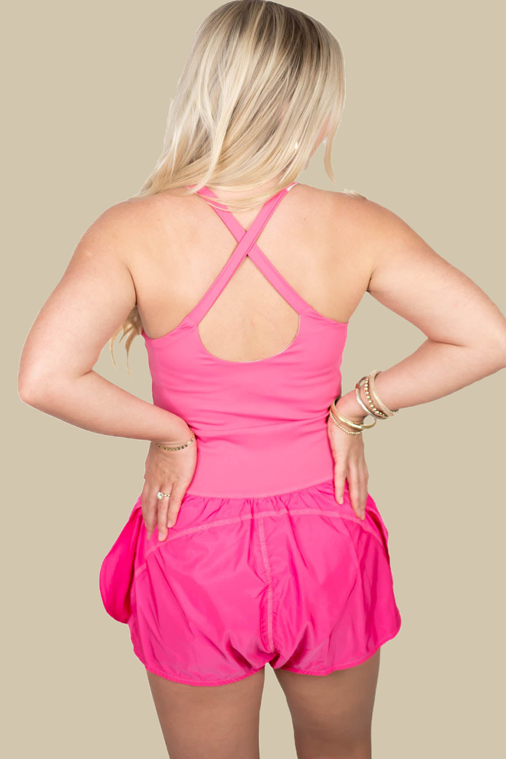 Grey Casual Spaghetti Straps Wide Leg Pocketed Jumpsuits