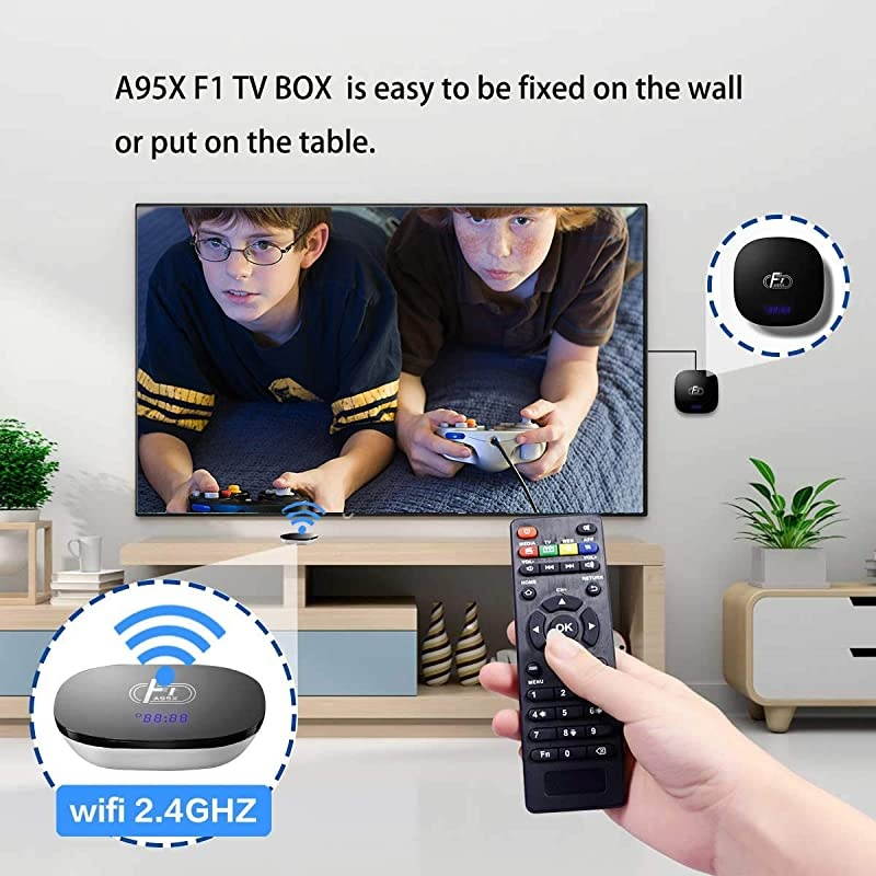10.0 TV Box, X88 Pro S TV Box RAM 4GB ROM 32GB H616 Quad-Core Support 6K 2.4G/5.8G Dual WiFi Ethernet HD BT 5.0