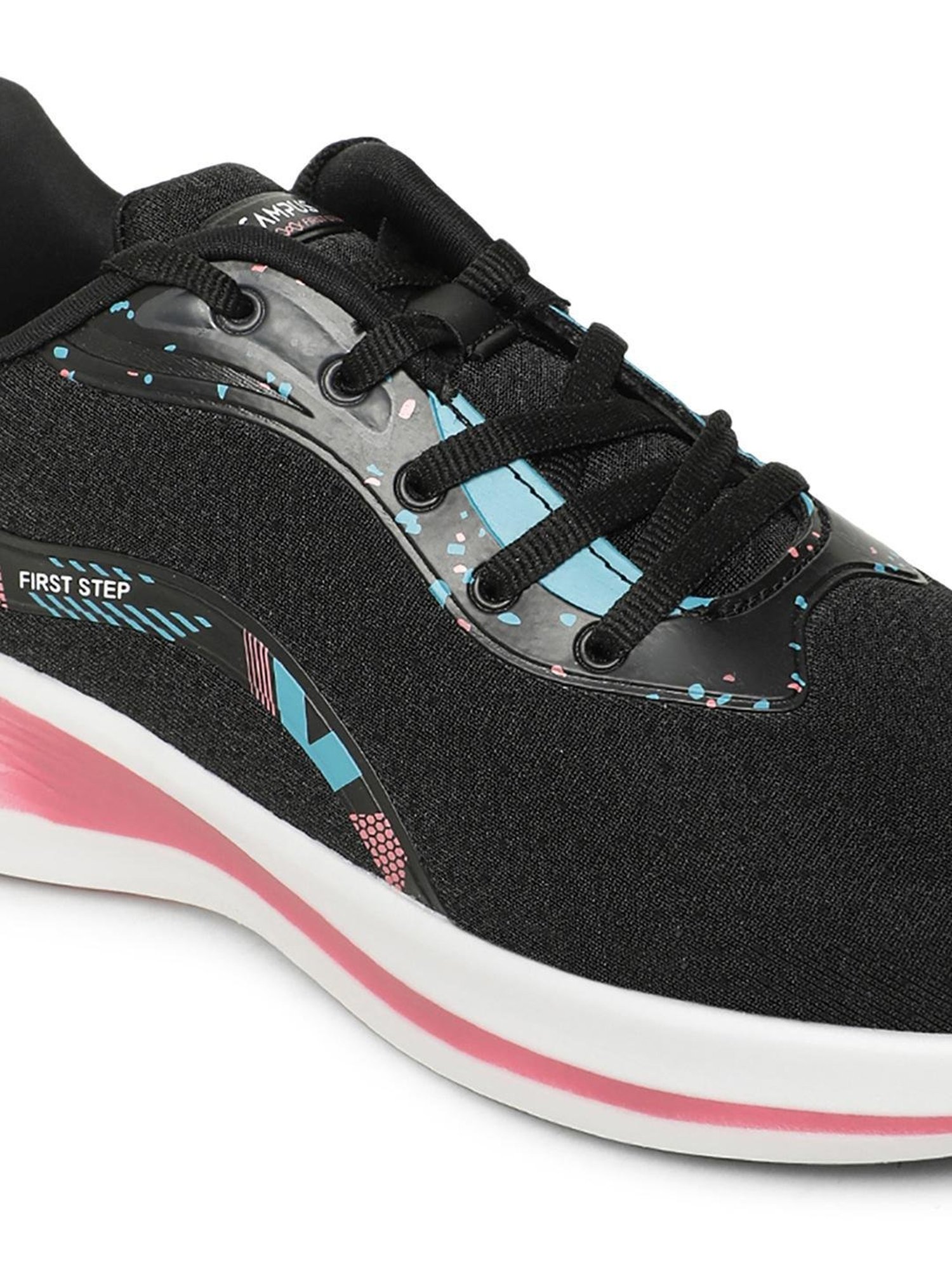 Campus Women's SOPHIA Black Running Shoes
