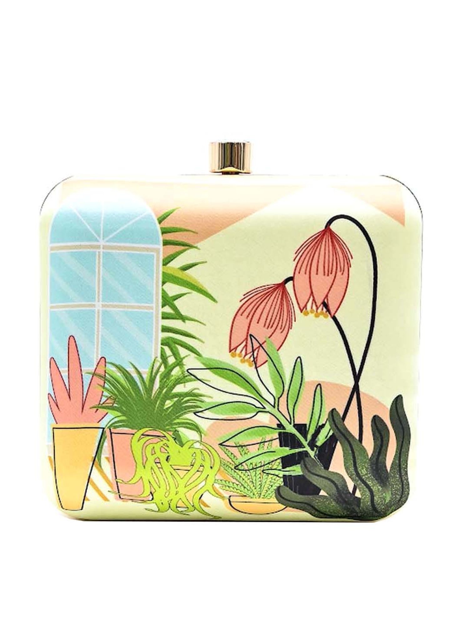 Sugarcrush Multicolor Printed Clutch